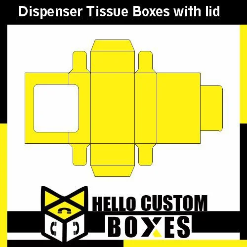 Dispenser Tissue Boxes With Lid